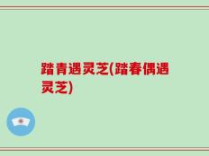 踏青遇灵芝(踏春偶遇灵芝)