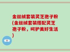 金丝绒套装灵芝孢子粉(金丝绒套装搭配灵芝孢子粉，呵护美好生活)