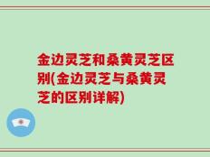 金边灵芝和桑黄灵芝区别(金边灵芝与桑黄灵芝的区别详解)