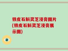 铁皮石斛灵芝浸膏图片(铁皮石斛灵芝浸膏展示图)