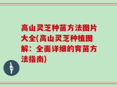 高山灵芝种苗方法图片大全(高山灵芝种植图解：全面详细的育苗方法指南)
