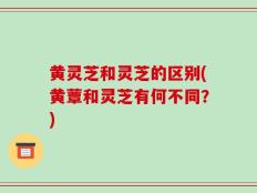 黄灵芝和灵芝的区别(黄蕈和灵芝有何不同？)