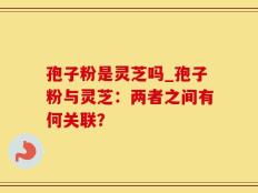 孢子粉是灵芝吗_孢子粉与灵芝：两者之间有何关联？