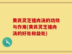 黄芪灵芝猪肉汤的功效与作用(黄芪灵芝猪肉汤的好处和益处)