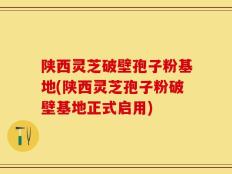 陕西灵芝破壁孢子粉基地(陕西灵芝孢子粉破壁基地正式启用)
