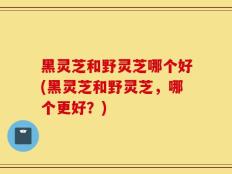 黑灵芝和野灵芝哪个好(黑灵芝和野灵芝，哪个更好？)