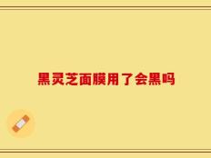 黑灵芝面膜用了会黑吗