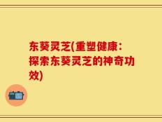东葵灵芝(重塑健康：探索东葵灵芝的神奇功效)