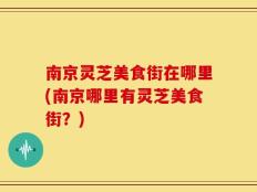 南京灵芝美食街在哪里(南京哪里有灵芝美食街？)