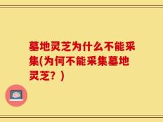 墓地灵芝为什么不能采集(为何不能采集墓地灵芝？)