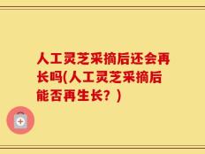 人工灵芝采摘后还会再长吗(人工灵芝采摘后能否再生长？)