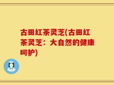 古田红茶灵芝(古田红茶灵芝：大自然的健康呵护)