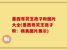 墨西哥灵芝孢子粉图片大全(墨西哥灵芝孢子粉：精美图片展示)