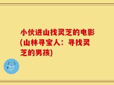 小伙进山找灵芝的电影(山林寻宝人：寻找灵芝的男孩)