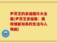 尹灵芝的素描图片大全集(尹灵芝素描集：展现细腻如真的生活与人物画)