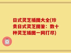 日式灵芝插图大全(珍贵日式灵芝图鉴：数十种灵芝插图一网打尽)