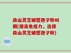 森山灵芝破壁孢子粉叫朗(提高免疫力，选择森山灵芝破壁孢子粉)