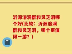 沂源溶洞群和灵芝洞哪个好(比较：沂源溶洞群和灵芝洞，哪个更值得一游？)
