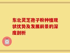 东北灵芝孢子粉种植现状优势及发展前景的深度剖析