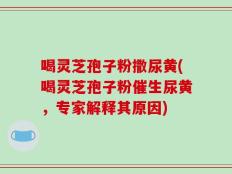 喝灵芝孢子粉撒尿黄(喝灵芝孢子粉催生尿黄，专家解释其原因)