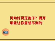 何为好灵芝孢子？揭开那些让你意想不到的