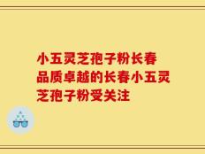 小五灵芝孢子粉长春 品质卓越的长春小五灵芝孢子粉受关注