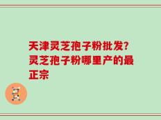天津灵芝孢子粉批发？灵芝孢子粉哪里产的最正宗