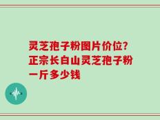 灵芝孢子粉图片价位？正宗长白山灵芝孢子粉一斤多少钱
