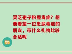 灵芝孢子粉尿毒症？想要看望一位患尿毒症的朋友，带什么礼物比较合适呢