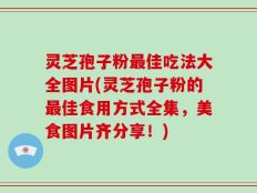 灵芝孢子粉最佳吃法大全图片(灵芝孢子粉的最佳食用方式全集，美食图片齐分享！)
