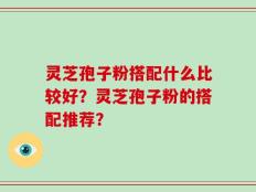 灵芝孢子粉搭配什么比较好？灵芝孢子粉的搭配推荐？