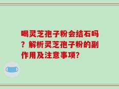 喝灵芝孢子粉会结石吗？解析灵芝孢子粉的副作用及注意事项？