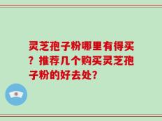 灵芝孢子粉哪里有得买？推荐几个购买灵芝孢子粉的好去处？