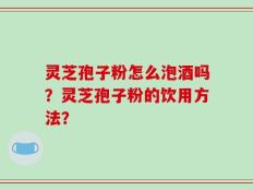 灵芝孢子粉怎么泡酒吗？灵芝孢子粉的饮用方法？