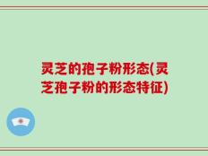 灵芝的孢子粉形态(灵芝孢子粉的形态特征)