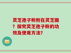 灵芝孢子粉附在灵芝图？探究灵芝孢子粉的功效及使用方法？