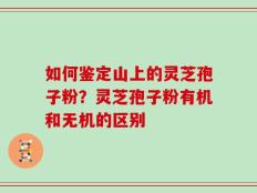 如何鉴定山上的灵芝孢子粉？灵芝孢子粉有机和无机的区别
