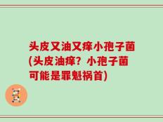 头皮又油又痒小孢子菌(头皮油痒？小孢子菌可能是罪魁祸首)