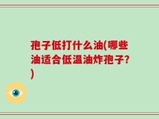 孢子低打什么油(哪些油适合低温油炸孢子？)