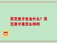 灵芝孢子主治什么？灵芝孢子是怎么样的