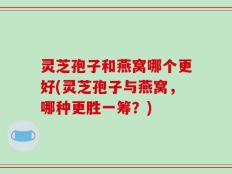 灵芝孢子和燕窝哪个更好(灵芝孢子与燕窝，哪种更胜一筹？)