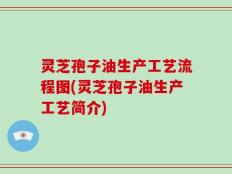 灵芝孢子油生产工艺流程图(灵芝孢子油生产工艺简介)