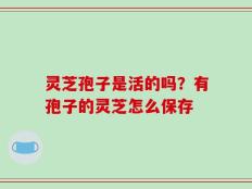 灵芝孢子是活的吗？有孢子的灵芝怎么保存