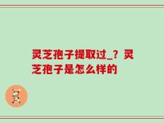 灵芝孢子提取过_？灵芝孢子是怎么样的