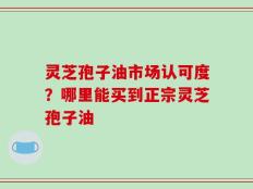 灵芝孢子油市场认可度？哪里能买到正宗灵芝孢子油