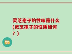 灵芝孢子的性味是什么(灵芝孢子的性质如何？)