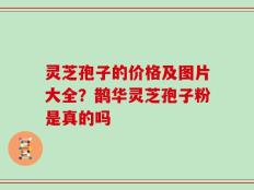 灵芝孢子的价格及图片大全？鹊华灵芝孢子粉是真的吗
