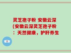 灵芝孢子粉 安徽云深(安徽云深灵芝孢子粉：天然健康，护肝养生