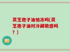 灵芝孢子油怕冻吗(灵芝孢子油对冷藏敏感吗？)