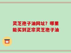 灵芝孢子油网址？哪里能买到正宗灵芝孢子油